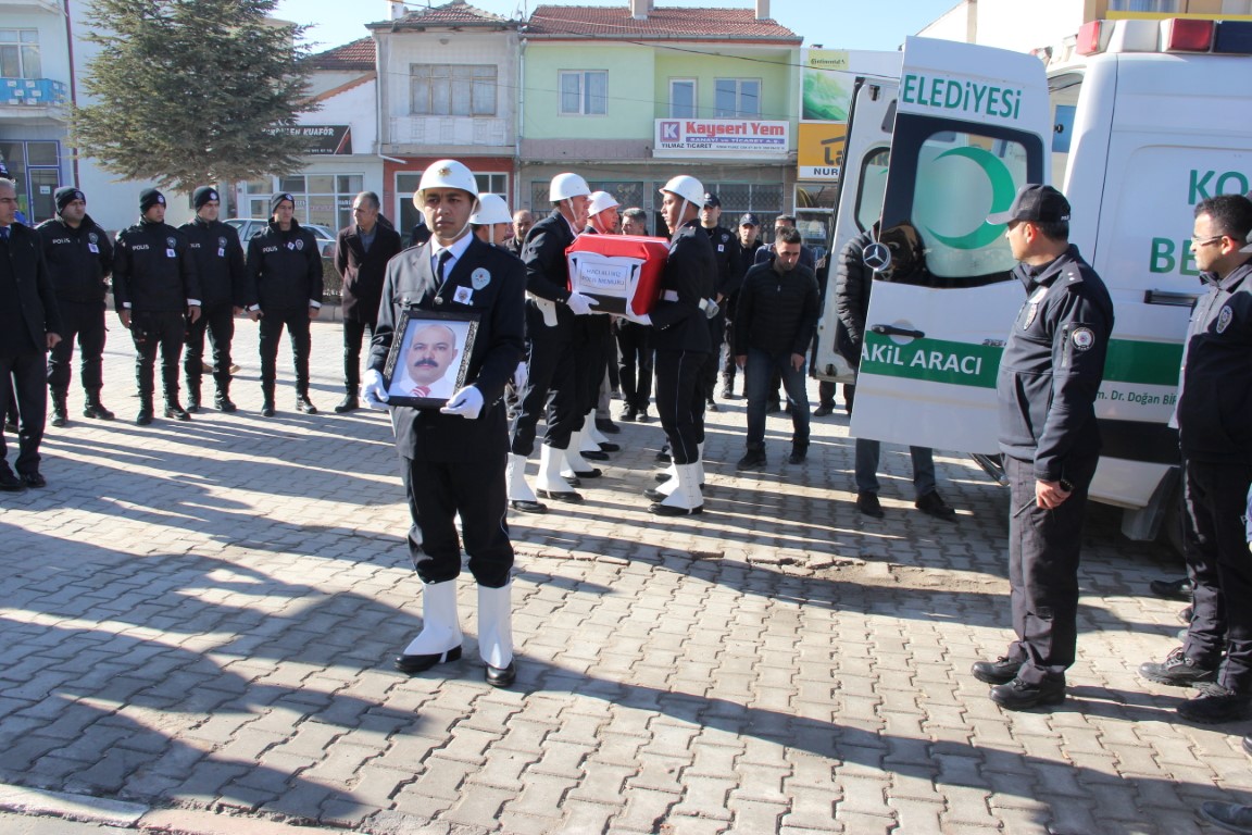 Kozaklı ’da Polis Memuru Hacı Ali İKİZ’e Cenaze Töreni Düzenlendi