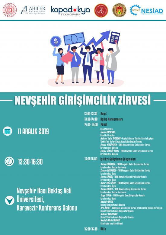 “Nevşehir Girişimcilik Zirvesi” Konulu Panel