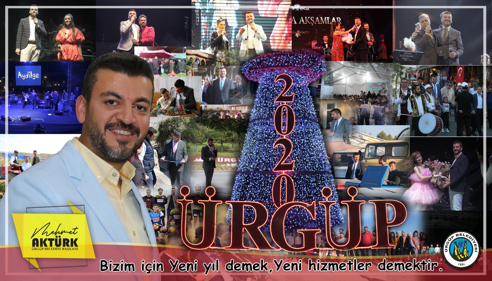 Ürgüp Belediye Başkanı Aktürk’ün yeni yıl mesajı
