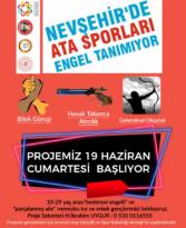 Nevşehir’de ata sporları engel tanımıyor