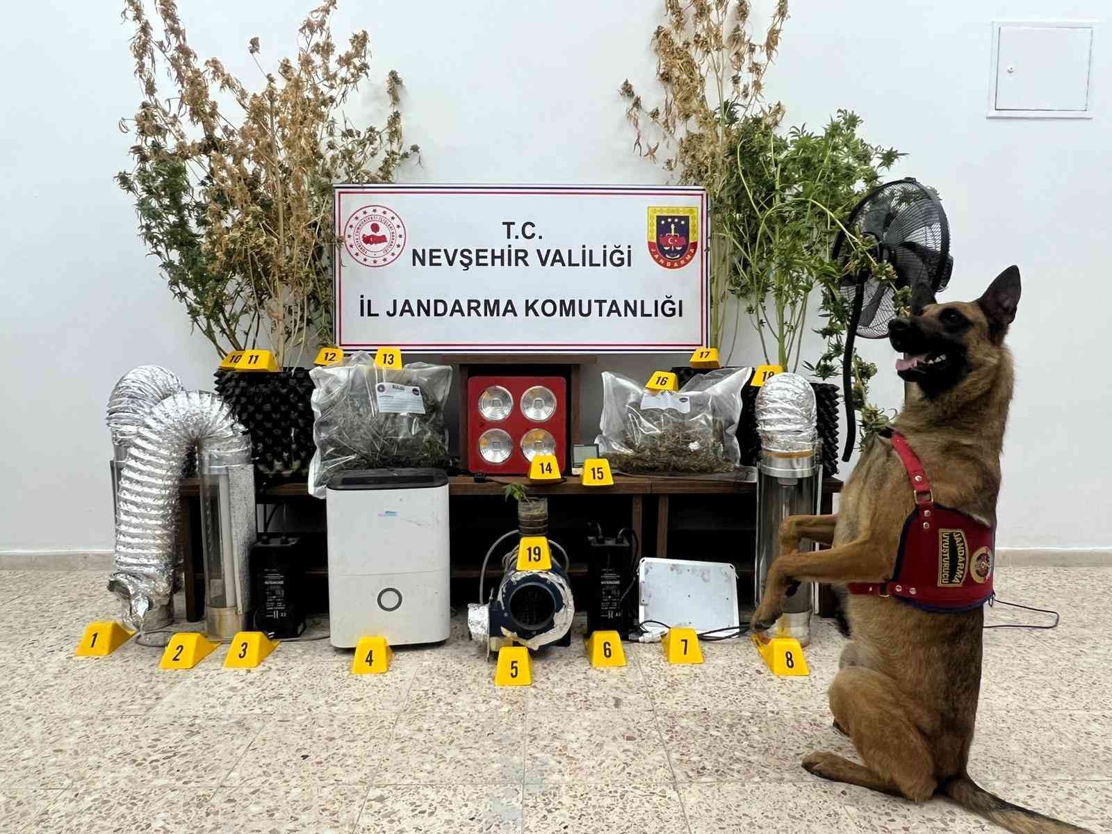 Nevşehir’de uyuşturucu operasyonu: 3 gözaltı