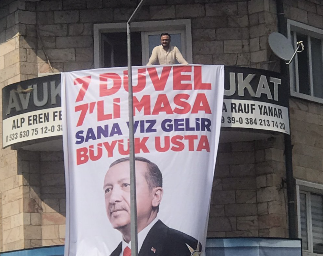 İYİ Parti Genel Başkanı Akşener’e Nevşehir’de pankartlı gönderme