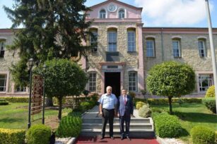 NEVÜ Rektörün’den, İstanbul Sabahattin Zaim Üniversitesine ziyaret