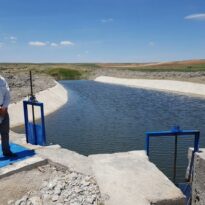 Kozaklı’da Hacıfakılı kapalı sistem sulama tesisi