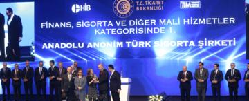 Anadolu Sigorta’ya Hizmet İhracatı Ödülü