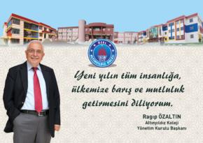 ALTINYILDIZ EĞİTİM KURUMLARINDAN YENİ YIL MESAJI