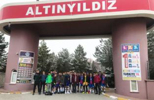 ALTINYILDIZ LİSELERİ 2 FUTBOL TAKIMIYLA İL ŞAMPİYONASINA KATILDI