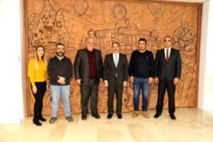 Küresel Gazeteciler Konseyi’nden Rektör Bağlı’ya ziyaret