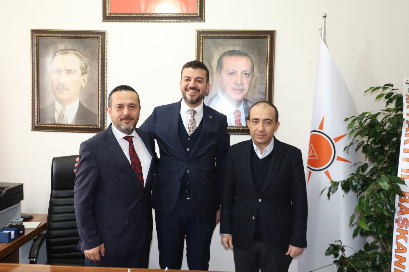 AK Parti Ürgüp İlçe Başkanı Oğuz Kahraman Göreve Başladı