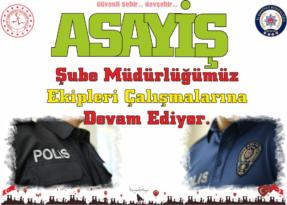 Nevşehir Emniyet Müdürlüğü Çalışmalarına Devam Ediyor