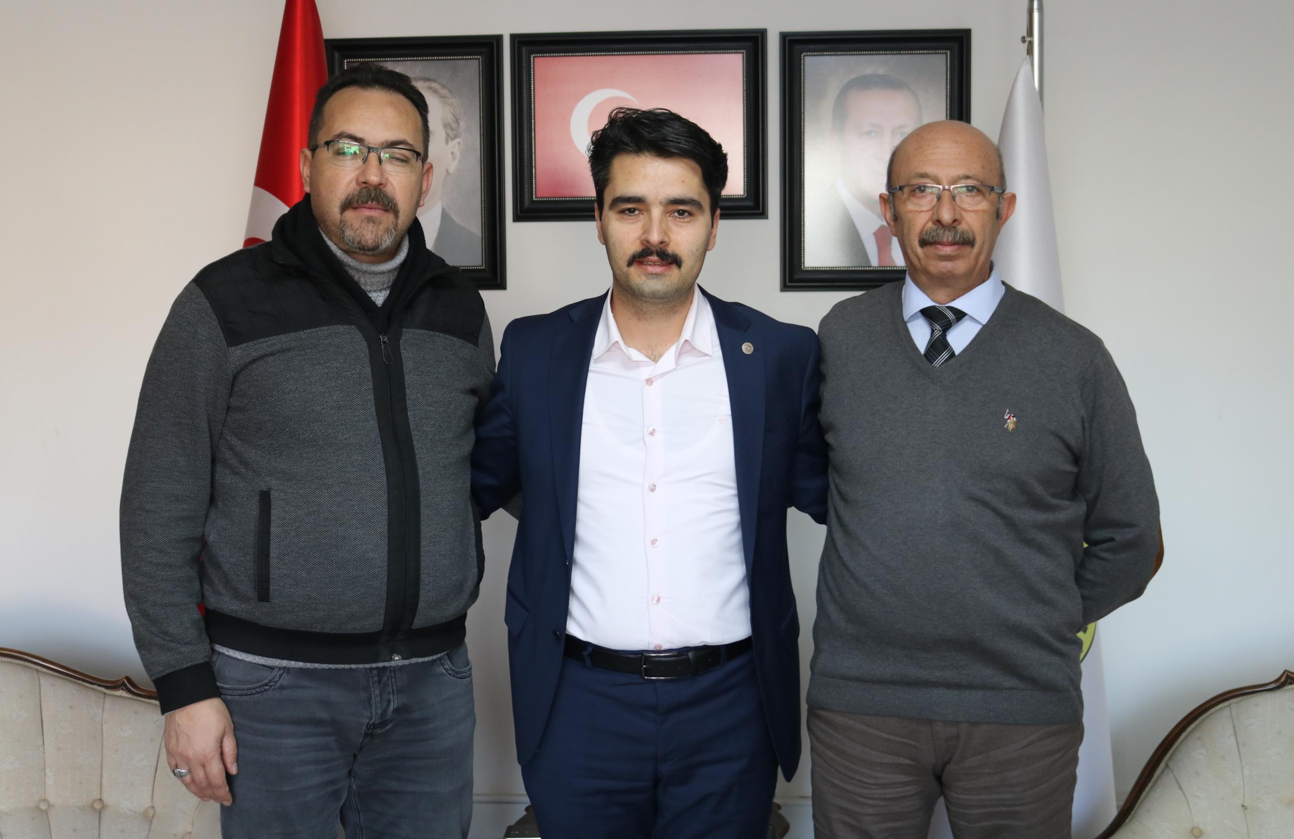 Genç Nevşehirliler Derneği Başkanı Ağca’dan Ekici’ye ziyaret