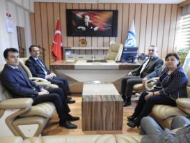 VALİ AKTAŞ’tan SGK İL MÜDÜRÜ’NE İADE-İ ZİYARET