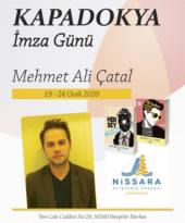 Yazar Mehmet Ali Çatal Nevşehir’e Geliyor