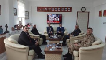 VALİ AKTAŞ’TAN JAKEM KOMUTANINA TAZİYE ZİYARETİ