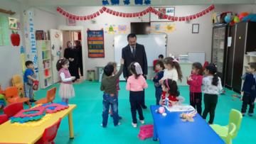 VALİ AKTAŞ MERKEZ HACI ASIM VE NİMET DİRİKOÇ KUR’AN KURSUNA ZİYARET