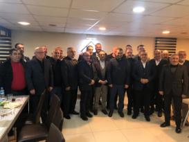 VALİ AKTAŞ MUHTARLAR İLE BİRLİKTEYDİ