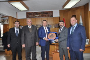 Nevşehir Dernekler Federasyonu, Başkan İbaş’ı ziyaret etti