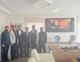 NESİAD Başkanı ERTAŞ ve yönetiminden TKDK il kordinatörü Şenoğlu’na ziyaret