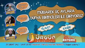 Dünya Birincisi Hocalardan Ürgüp’te Kuran Ziyafeti Programı