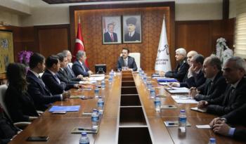 ÜNİVERSİTELER KOORDİNASYON TOPLANTISI YAPILDI