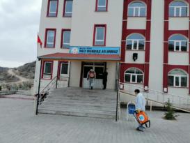 NEVŞEHİR’DE OKULLAR DEZENFEKTE EDİLİYOR