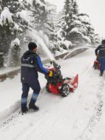 KARLA MÜCADELE ÇALIŞMALARI SÜRÜYOR