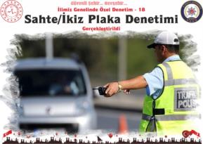 Nevşehir’de İkiz Plaka Denetimi Gerçekleştirildi