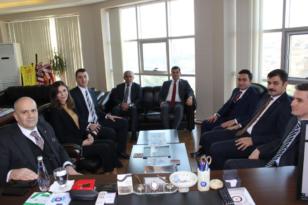 Nevşehir İlçe Kaymakamlarından Emniyet Müdürlüğüne Ziyaret