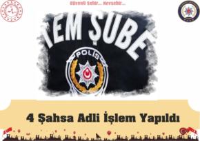 Nevşehir’de Dört Şahsa Adli İşlem Yapıldı