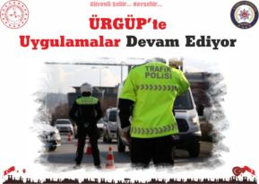 Ürgüp’te Huzur Uygulamaları Devam Ediyor