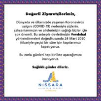 Nissara AVM Kapılarını Kapattı