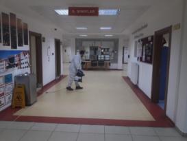 ALTINYILDIZ’DA DEZENFEKTAN ÇALIŞMALARI DEVAM EDİYOR