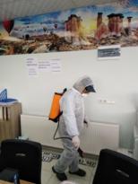 KAMU BİNALARINA VİRÜS ÖNLEMİ