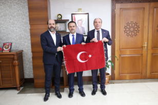 ŞEHİT-GAZİ STK TEMSİLCİLERİ GENELBAŞKANLARINDAN VALİLİK ZİYARETİ