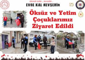 23 Nisan Ulusal Egemenlik ve Çocuk Bayramı Kapsamında Öksüz ve Yetim Çocuklarımız Ziyaret Edildi