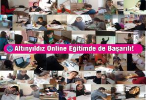 ALTINYILDIZ ONLİNE EĞİTİMDE DE BAŞARILI!