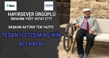 Ürgüplü Hayırsever İbrahim Yiğit Vefat Etti