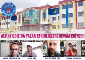 ALTINYILDIZ’DA YAZAR ETKİNLİKLERİ DEVAM EDİYOR