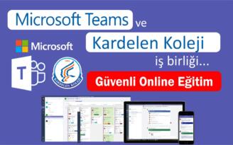 KARDELEN KOLEJİNDE CANLI YAYIN DERSLERİNE DEVAM