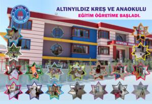 ALTINYILDIZ KREŞ VE ANAOKULU EĞİTİM VE ÖĞRETİME BAŞLADI