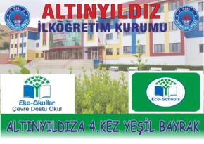 ALTINYILDIZA 4.KEZ YEŞİL BAYRAK