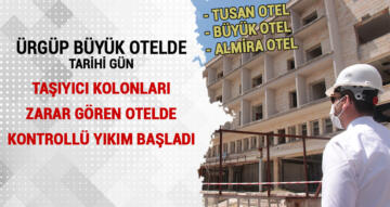 Ürgüp Büyük Otelde Tarihi Gün