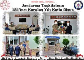 Jandarma Teşkilatının 181’inci Kuruluş Yılı Kutlu Olsun!