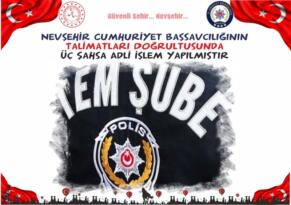 Üç Şahsa Adli İşlem Yapıldı