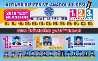 ÜNİVERSİTE ÖLÇEĞİNDE BİR LİSE, ‘‘ALTINYILDIZ”!