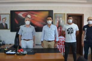 SERHAT İĞDECİ’DEN İL MÜDÜRÜ MUHSİN ÖZDEMİR’E HAYIRLI OLSUN ZİYARETİ