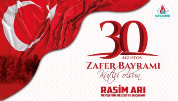 BAŞKAN ARI’DAN 30 AĞUSTOS MESAJI