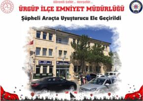 Ürgüp’te Şüpheli Araçta Uyuşturucu Ele Geçirildi