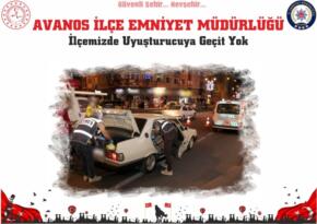Avanos İlçemizde Uyuşturucuya Geçit Yok