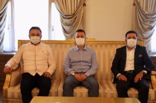 AK PARTİ GENEL SEKRETERİ ŞAHİN’DEN BELEDİYE BAŞKANI ARI’YA ZİYARET